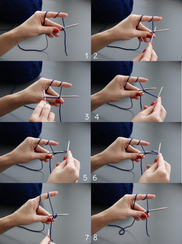 Knitted cast on knitting method Home of Yarns