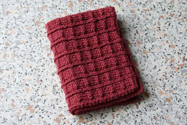 Homey Dishcloth with Waffle Stitch Knitting Pattern - Image 8