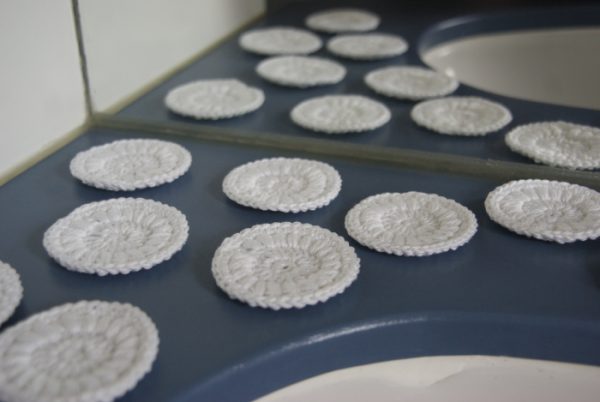 Eco Friendly Face Scrubbie and Make-Up Remover Pad Crochet Pattern - Image 3