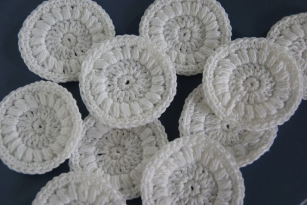 Eco Friendly Face Scrubbie and Make-Up Remover Pad Crochet Pattern - Image 7